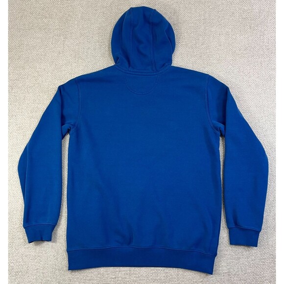 Carhartt Hoodie Men’s Medium Midweight Original Fit Blue Sweatshirt Graphic Logo - Picture 3 of 7